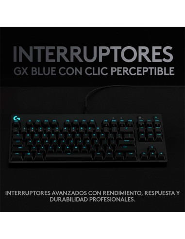 TECLADO GAMER LOGITECH PRO RGB (920-009388)...