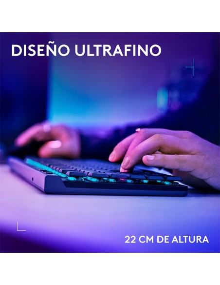 TECLADO GAMER LOGITECH G515 LIGHTSPEED TKL ( 920-012423 ) SWITCH TACTILE MECHANICAL | WIRELESS - BT | LED-RGB