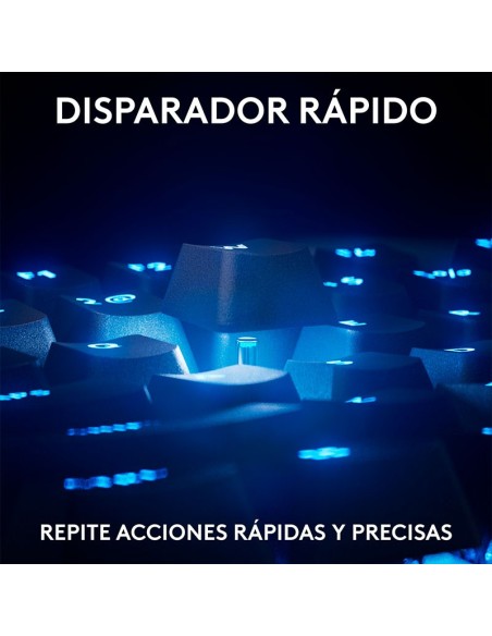 TECLADO LOGITECH PRO X TKL RAPID ANALOGO ( 920-013131 ) WIED USB-C | SWITCH MAGNETIC ANALOG | LED-RGB