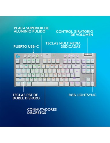 TECLADO LOGITECH G915 X LIGHTSPEED TKL (...