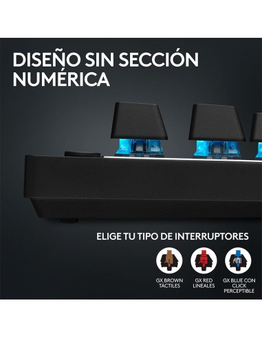 TECLADO LOGITECH PRO X TKL LIGHTSPEED (...