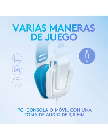 AUDIFONO GAMER LOGITECH G335 ( 981-001017 )...