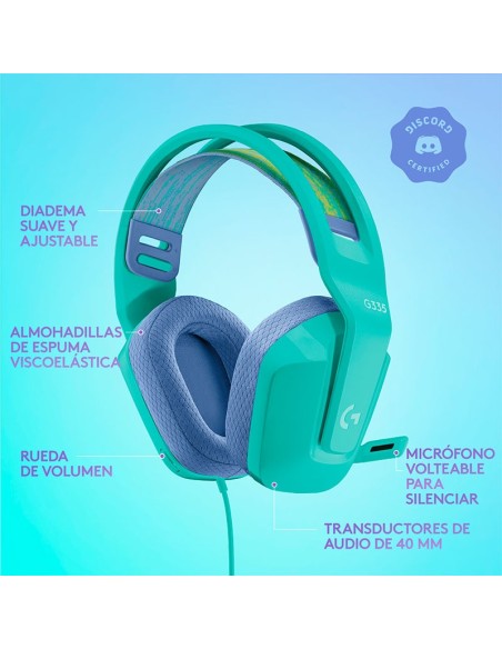 AUDIFONO GAMER LOGITECH G335 ( 981-001023 ) MULTI-PLATAFORMA | MINT