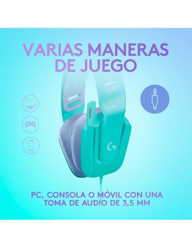 AUDIFONO GAMER LOGITECH G335 ( 981-001023 )...