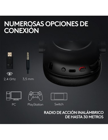 AUDIFONO LOGITECH G PRO X 2 LIGHTSPEED WIRELESS...