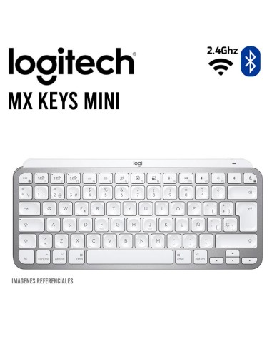 TECLADO LOGITECH MX KEYS MINI MULTI-DEVICE BT WHITE 920-010477