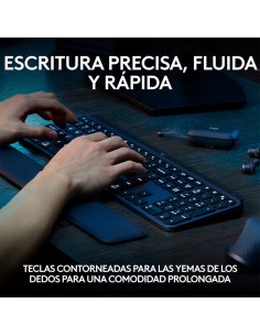 TECLADO LOGITECH MX KEYS S WIRELESS ILLUMINATED BLUETOOTH... 2