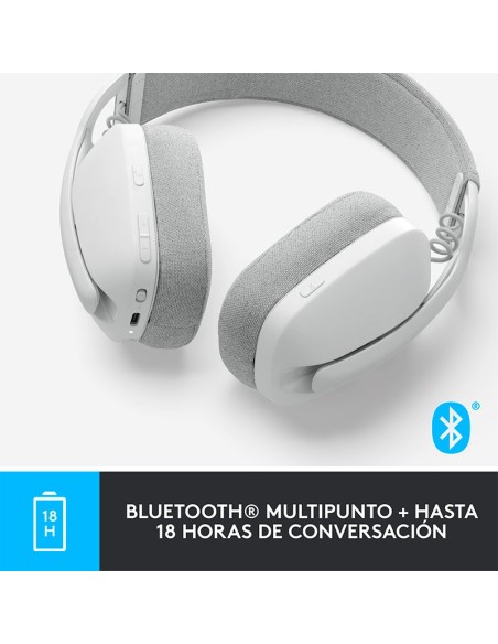 AUDIFONO LOGITECH ZONE VIBE 100 ( 981-001218 ) BLUETOOTH | WHITE