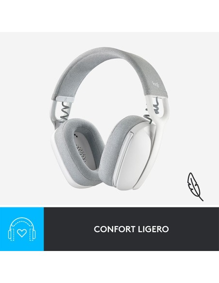 AUDIFONO LOGITECH ZONE VIBE 100 ( 981-001218 ) BLUETOOTH | WHITE