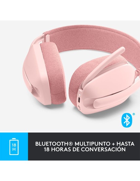 AUDIFONO LOGITECH ZONE VIBE 100 ( 981-001223 ) BLUETOOTH | ROSE