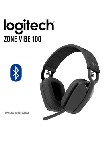 AUDIFONO LOGITECH ZONE VIBE 100 ( 981-001214 ) BLUETOOTH | BLACK