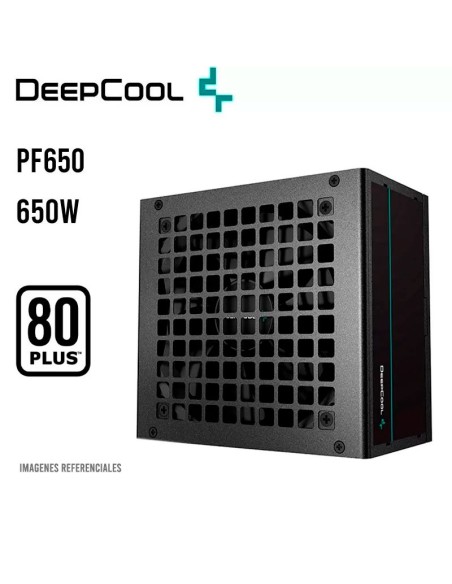 FUENTE DE PODER DEEP COOL 650W PF650 ( R-PF650D-HA0B-US ) 80 PLUS WHITE