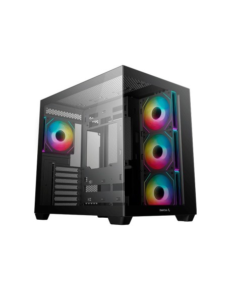 CASE GAMER DEEPCOOL CG530 4F ( R-CG530-BKADA4-G-1 ) S/FUENTE | VIDRIO TEMPLADO | LED-ARGB