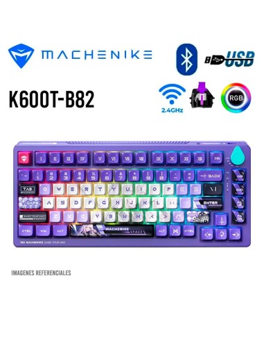 TECLADO GAMER MACHENIKE K600T-B82