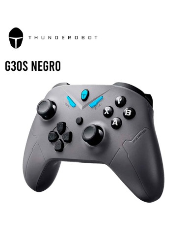 GAMEPAD THUNDEROBOT ( G30S NEGRO ) WIRED - WIRELESS - BT | LED-RGB