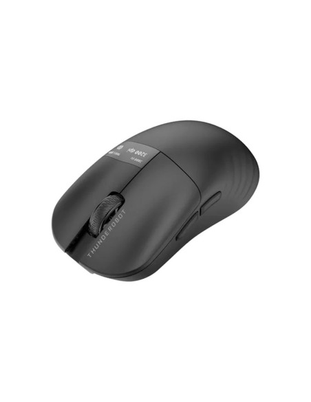 MOUSE GAMER THUNDEROBOT ( ML8 NEGRO ) WIRELESS  CON PANTALLA | SENSOR PAW3395 PRO | 26K DPI