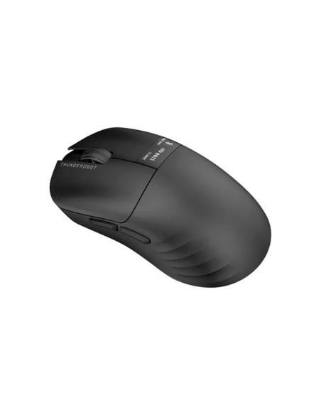 MOUSE GAMER THUNDEROBOT ( ML8 NEGRO ) WIRELESS  CON PANTALLA | SENSOR PAW3395 PRO | 26K DPI