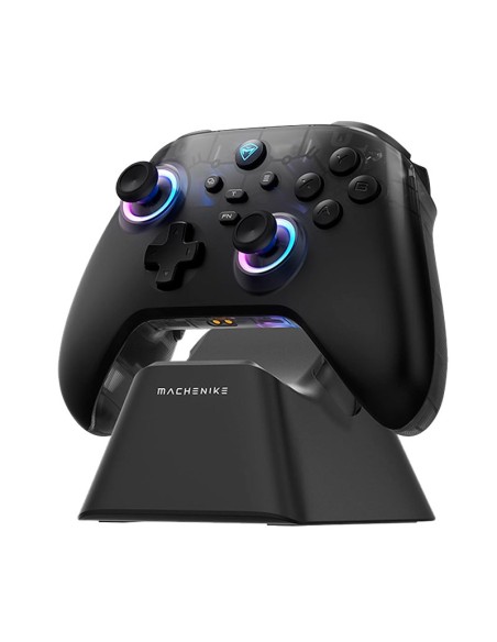 GAMEPAD MACHENIKE G3 V2 BLACK ( G3 V2 ) BASE RECARGABLE | WIRED - WIRELESS - BLUETOOTH | LED-RGB
