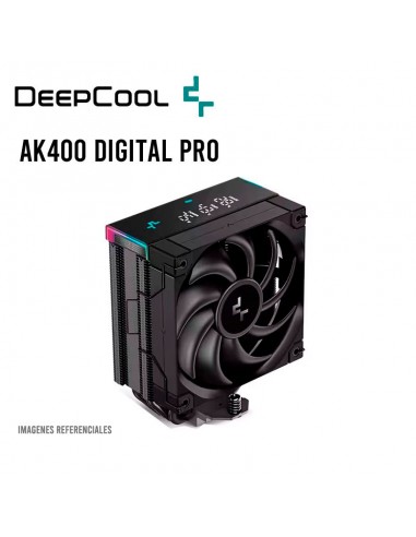 COOLER PARA PROCESADOR DEEPCOOL AK400 DIGITAL PRO ( R-AK400-BKAPMN-G )