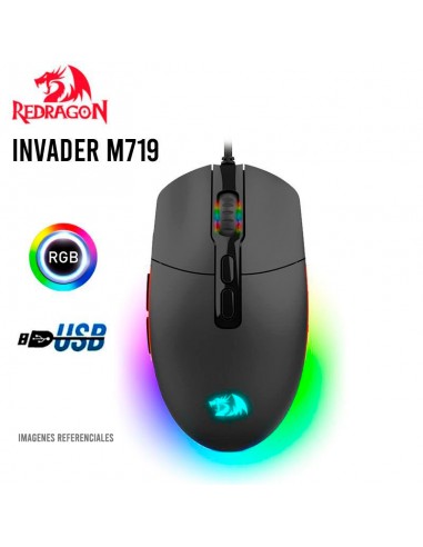 MOUSE GAMER REDRAGON INVADER