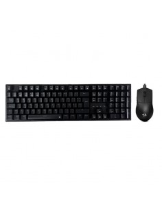 KIT REDRAGON ESSENTIALS TECLADO ( TRUNDLE K668 )+ MOUSE (... 2