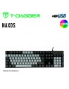 TECLADO T-DAGGER NAXOS RAINBOW