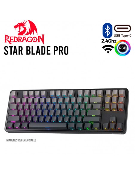 TECLADO GAMER REDRAGON STAR