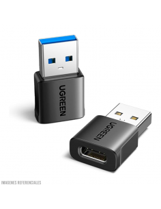 ADAPTADOR OTG UGREEN US701 USB TIPO-C HEMBRA A TIPO-A... 2