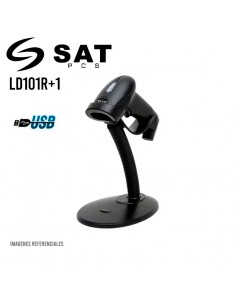 LECTOR DE CODIGO DE BARRAS SAT LD101R+1 1D