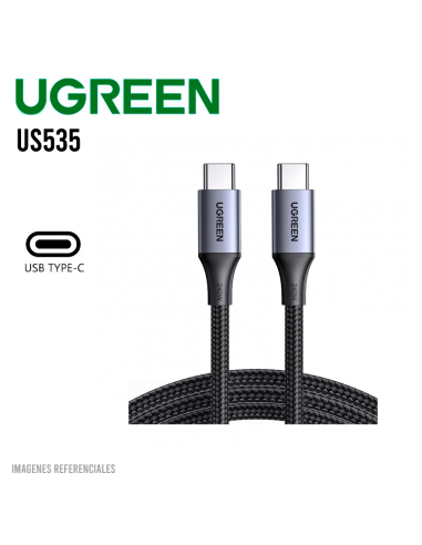 CABLE UGREEN US535 USB-C A USB-C 240W (15311) 1M