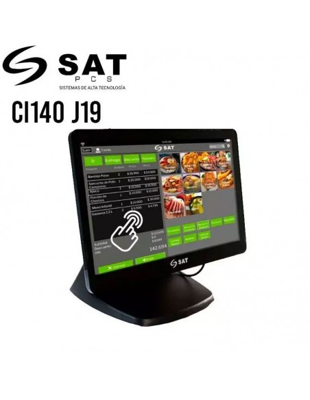MONITOR TODO EN UNO SAT CI140 CELERON J1900 8GB RAM 128GB SSD 15.6 FREEDOS (SAT CI140 J19)