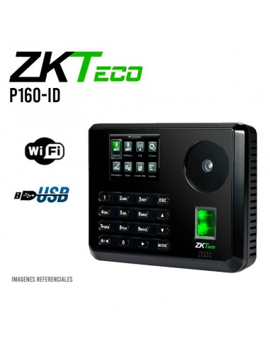 CONTROL DE ASISTENCIA ZKTECO ( P160-ID )...