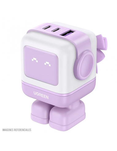 CARGADOR UGREEN NEXODE RG 65W 2 USB-C - 1 USB-A...