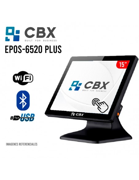 ALL IN ONE CBX EPOS-6520 PLUS I3-6TH INTEL I3 16GB 256GB SSD 15 HD WIFI/BT