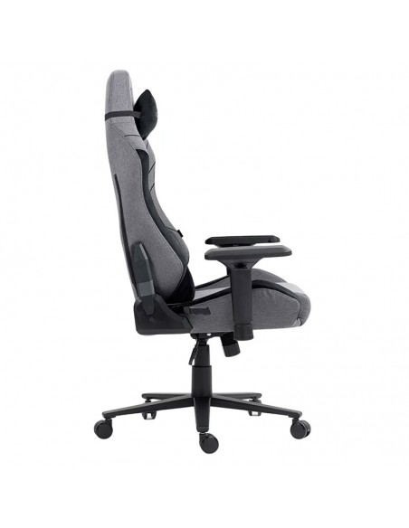 SILLA GAMER VERSUS V-40 GRIS TELA