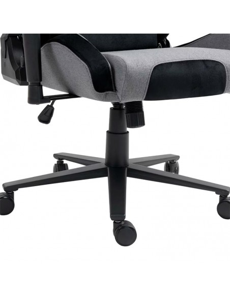 SILLA GAMER VERSUS V-40 GRIS TELA