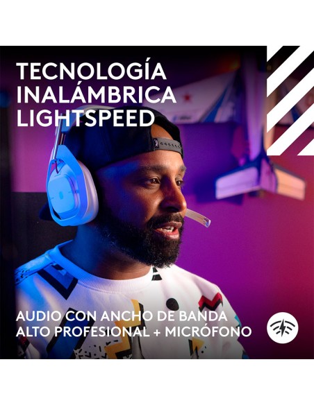 AUDIFONO GAMER ASTRO A50 LIGHTSPEED (939-002229) BT|PS5|PC|XBOX| BASE BLANCO