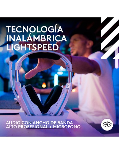 AUDIFONO GAMER ASTRO A50 X LIGHTSPEED (939-002132) BT|PS5|PC|XBOX|BASE BLANCO