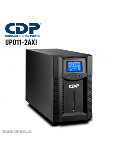 UPS CDP ONLINE UPO11-2 2000VA / 2000W / 220V (UPO11-2AXI) NEGRO