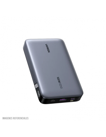 POWER BANK UGREEN 20000MAH ( PB720 ) 100W CARGA RAPIDA | 1 USB-C PD 100W - 1 USB-C - 1 USB A ( 25188 )