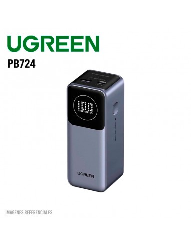 POWER BANK UGREEN 12000MAH ( PB724 ) 100W CARGA RAPIDA | 1 USB-C PD 100W - 1 USB A | (35526B)