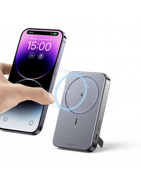 POWER BANK UGREEN 10000MAH ( PB206 ) MAGNETICO | CARGA INALAMBRICA | 1 USB-C - 1 USB-A | ( 15086 )