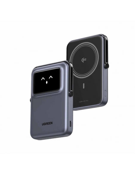 POWER BANK UGREEN 5000MAH ( PB571 ) MAGNETICO | CARGA INALAMBRICA | 1 USB-C | ( 35605B )