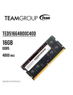 MEMORIA SODIMM TEAMGROUP 16GB/4800MHZ DDR5 ELITE (...