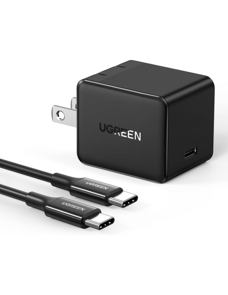 CARGADOR UGREEN 25W US ( CD250 ) PD CARGA RAPIDA | 1 USB-C | (50576)