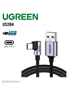 CABLE UGREEN US284 USB-A A USB-C| CARGA RAPIDA 3A (50941)