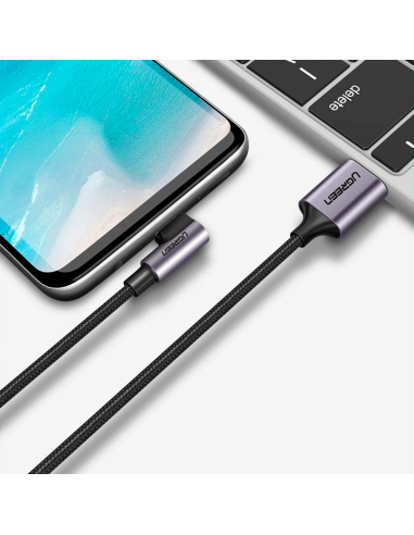 CABLE UGREEN US284 USB-A A USB-C| CARGA RAPIDA...