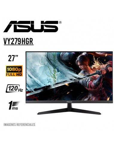 MONITOR GAMER ASUS 27" ( VY279HGR ) PANEL IPS | 120HZ - 1MS | HDMI - VGA