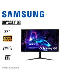 MONITOR GAMER SAMSUNG ODYSSEY G3 (LS32DG300ELXPE) 32"|...