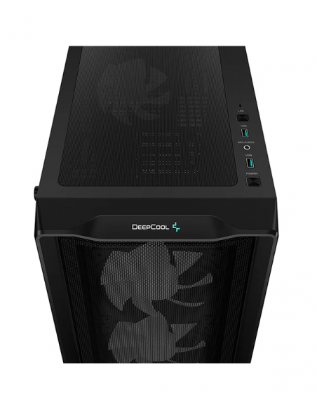 CASE DEEPCOOL CC560 MESH V2 ( R-CC560-BKAMA4-G-2 ) S/FUENTE | VIDEO TEMPLADO | LED-ARGB